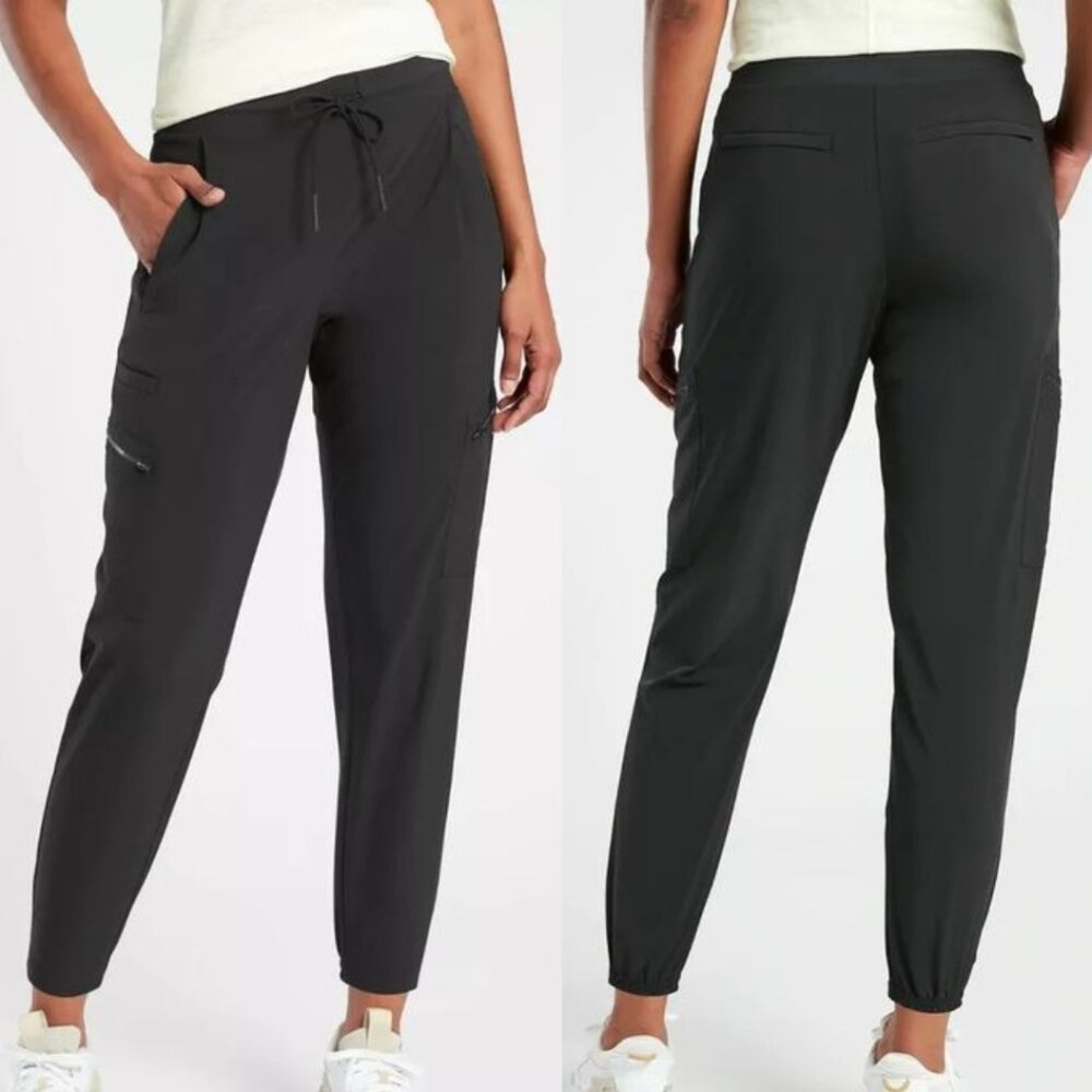 Athleta Black Track Pants